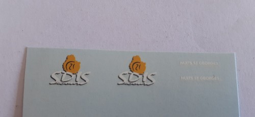 Decals decalcomanie pompiers - decals,