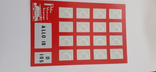 Decals decalcomanie pompier - decalcomanie,